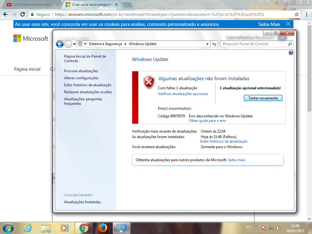 Como Corrigir Erros Do Windows Update E De Programas Que Da Falha Ao
