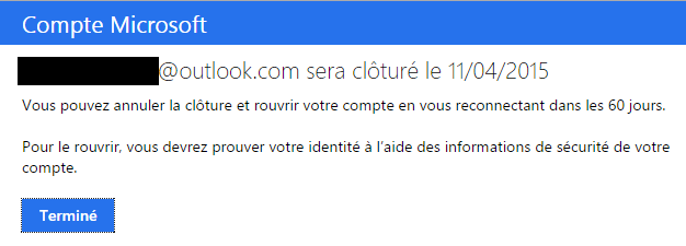 Fermer Votre Compte Microsoft Community