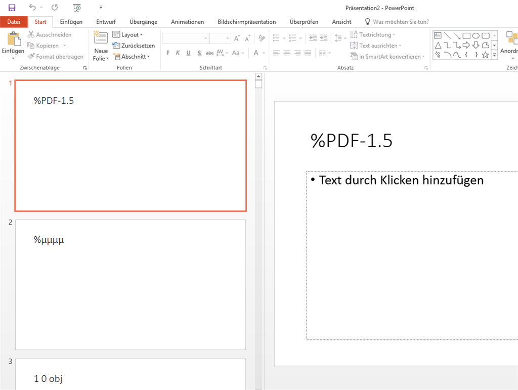 pdf Datei in Word öffnen