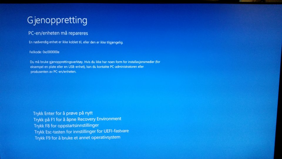 Computer Won T Boot Properly Won T Recover Won T Reset Microsoft Community