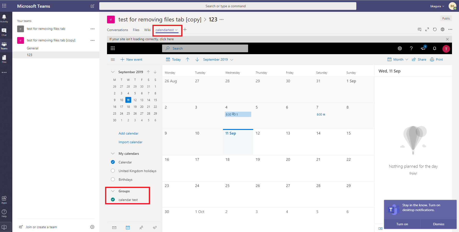 Embedding Calendars into Teams Microsoft Community