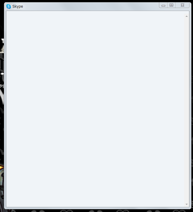 Skype画面が白く動かない Microsoft コミュニティ