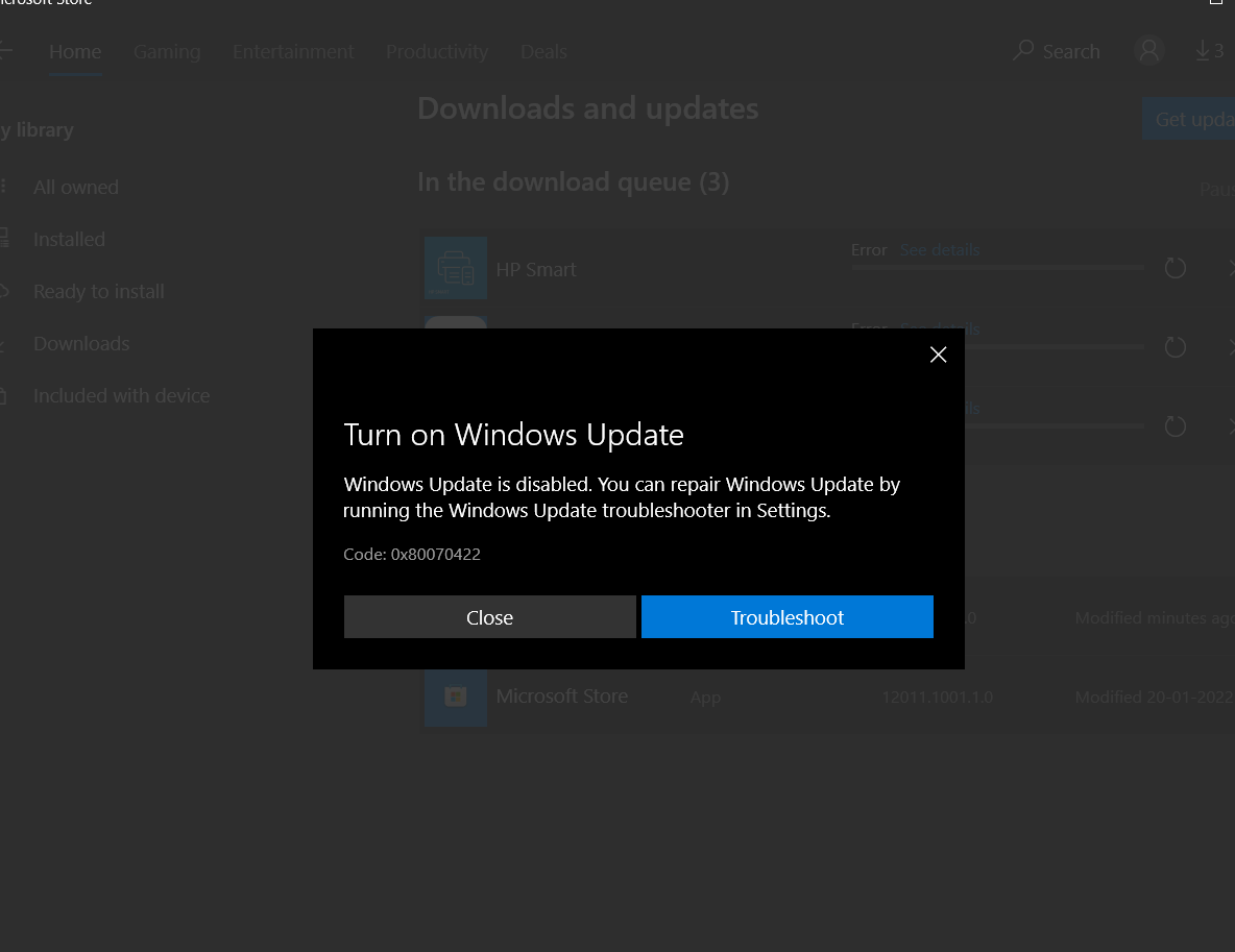 Im Having Issue On Installing App From Microsoft Store - Microsoft ...