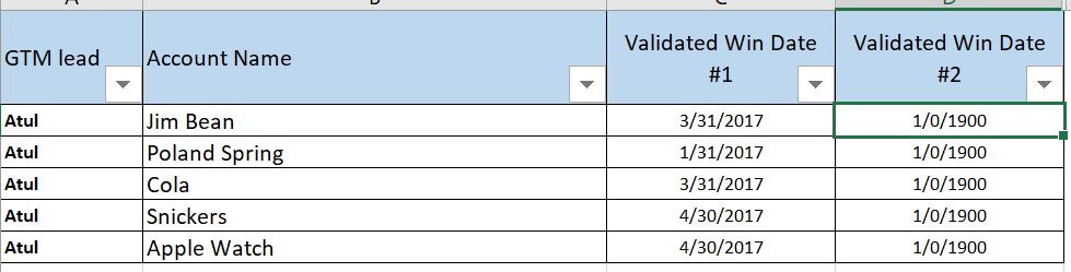 Fixing Date Format 1 0 1900 Microsoft Community