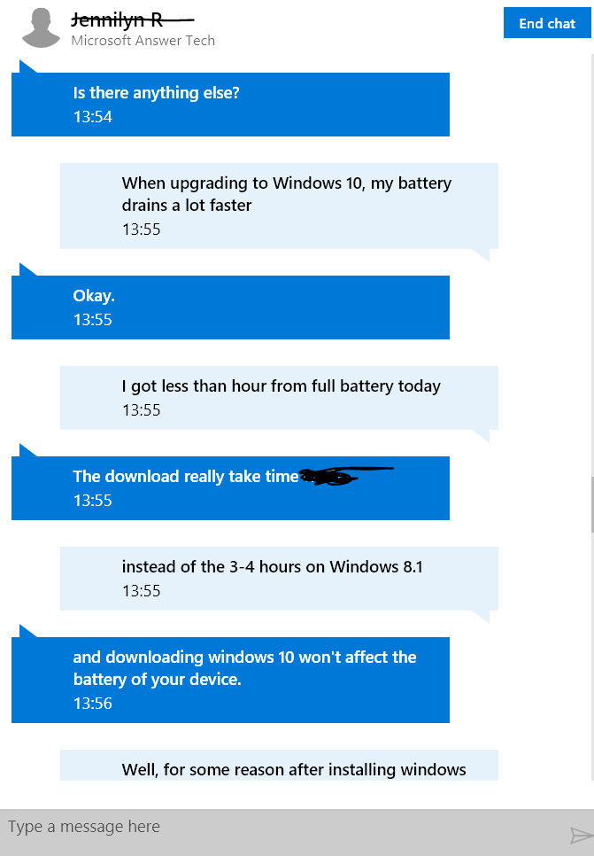 Microsoft live chat help