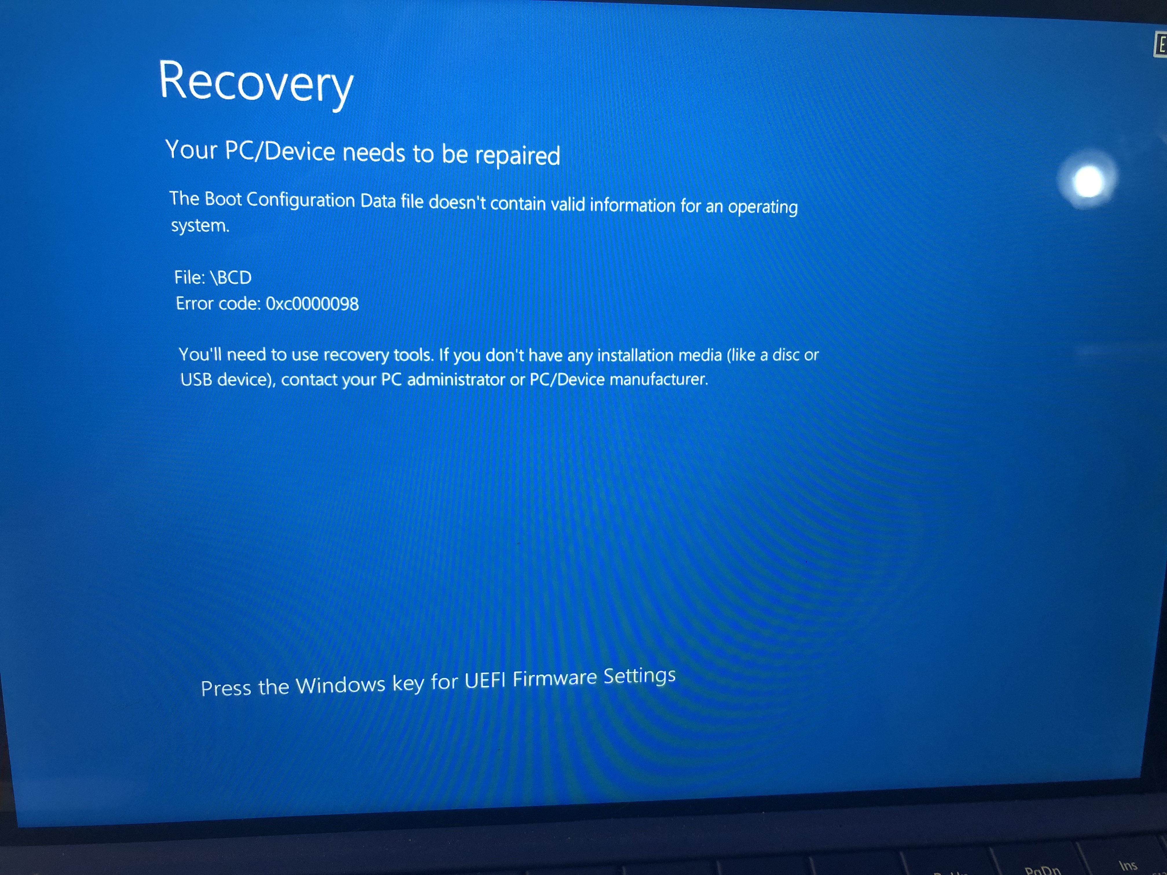 Update killed my computer - Microsoft Community