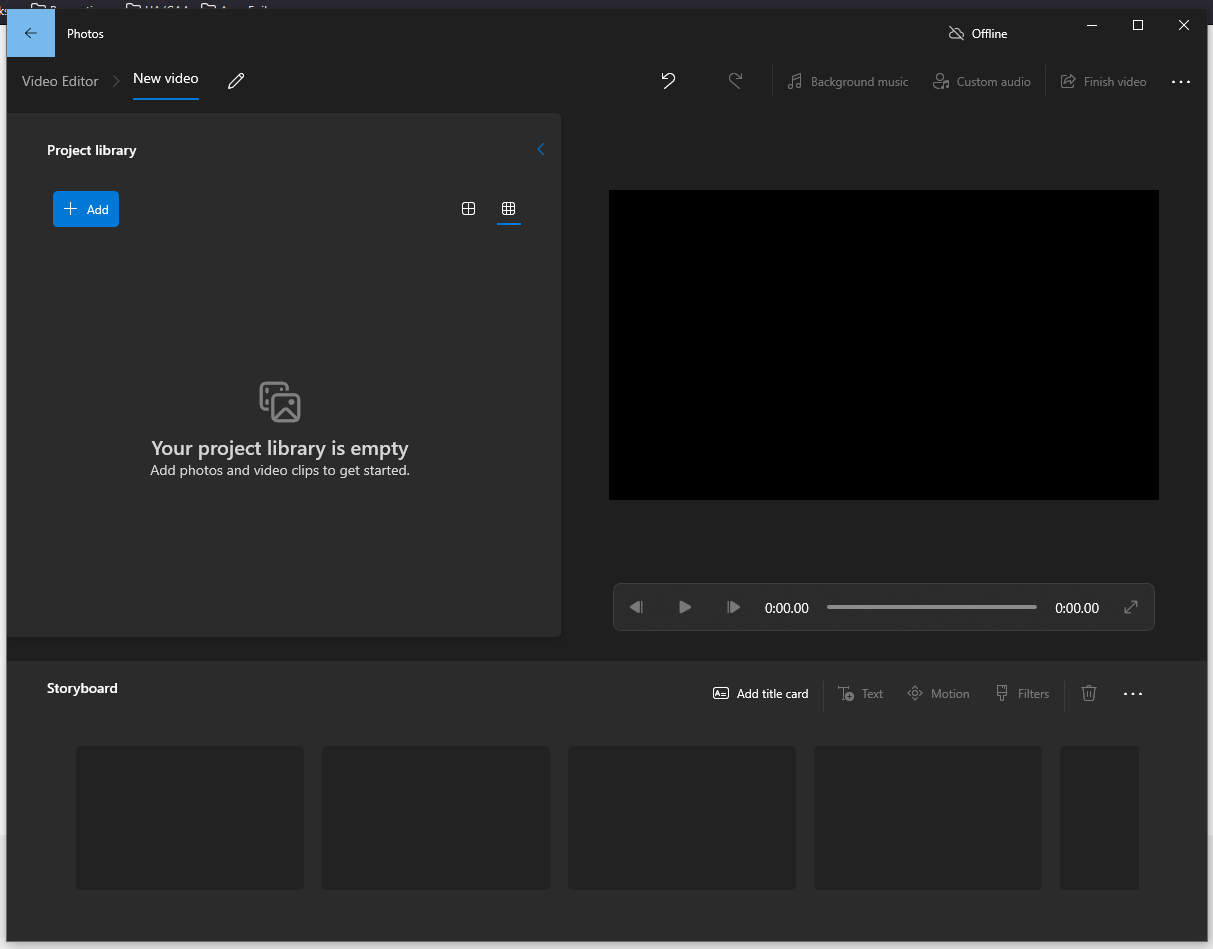 Microsoft Video Editor - Recovering Backed Up Video Project - Microsoft ...