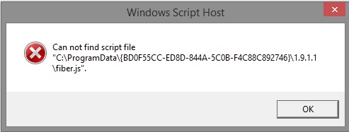 Windows Script Host Error pops up every now and then - Microsoft Community