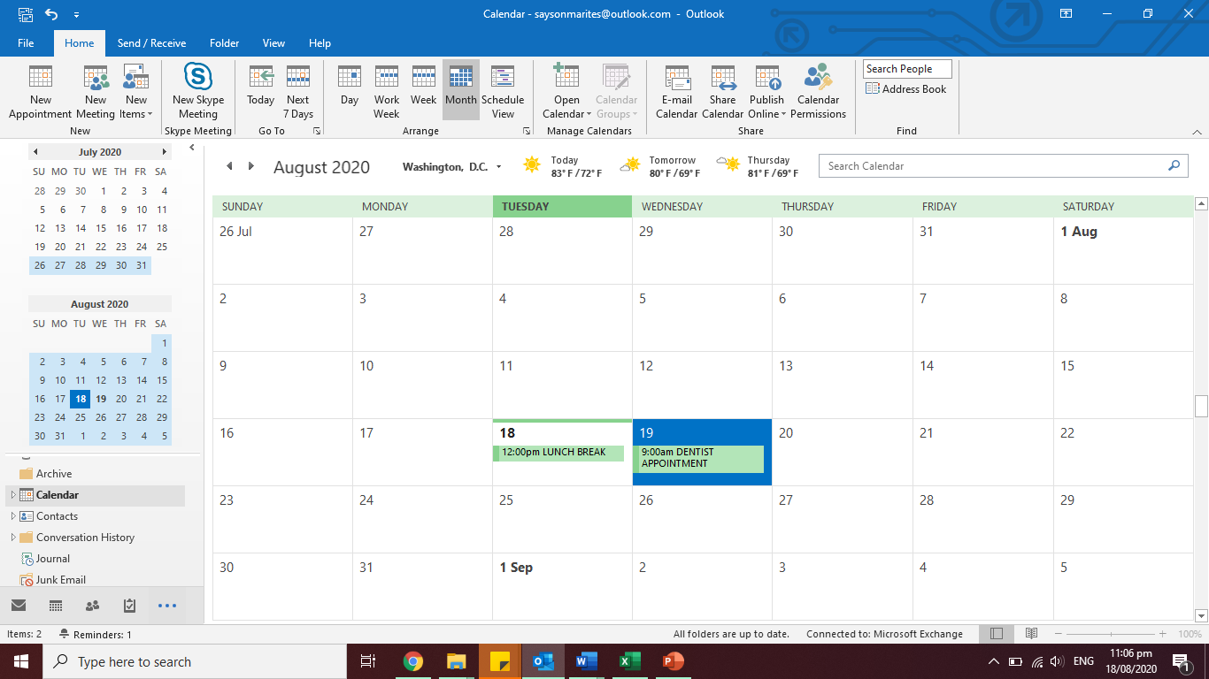 Outlook Kalender Layout Suddenly Changed - Microsoft Community