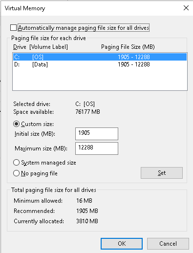 How To Increase Virtual Memory Of Pc Nerveaside16