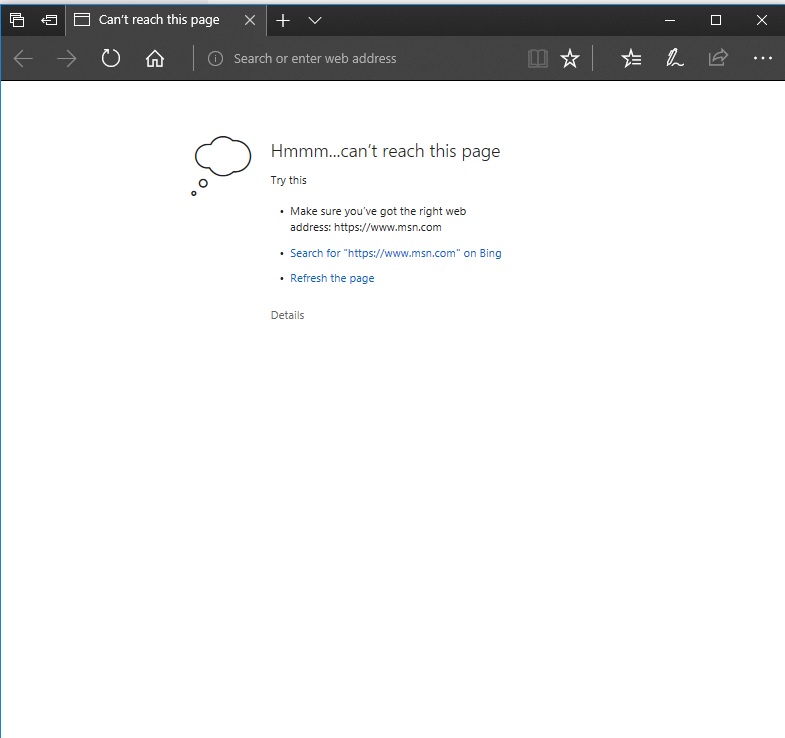 Microsoft Edge Cant Connect To The Internet Microsoft Community 2590