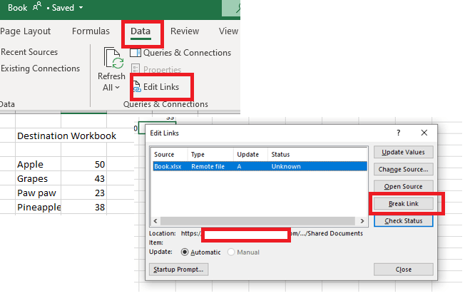 Workbook Links - Microsoft Community