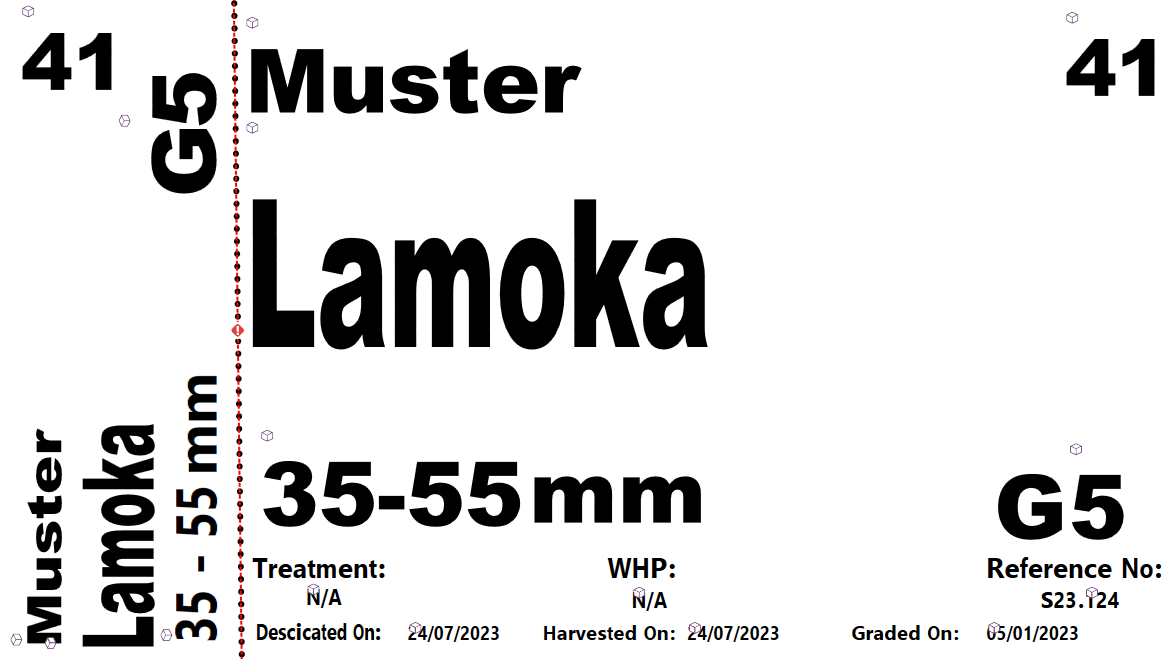 Sequential numbering and number of printed copies based on an