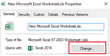 Xls Files Not Associated With Excel Microsoft Munity