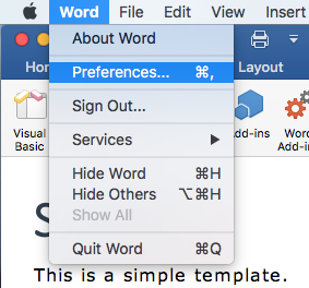 Word 2016 For Mac Sign In