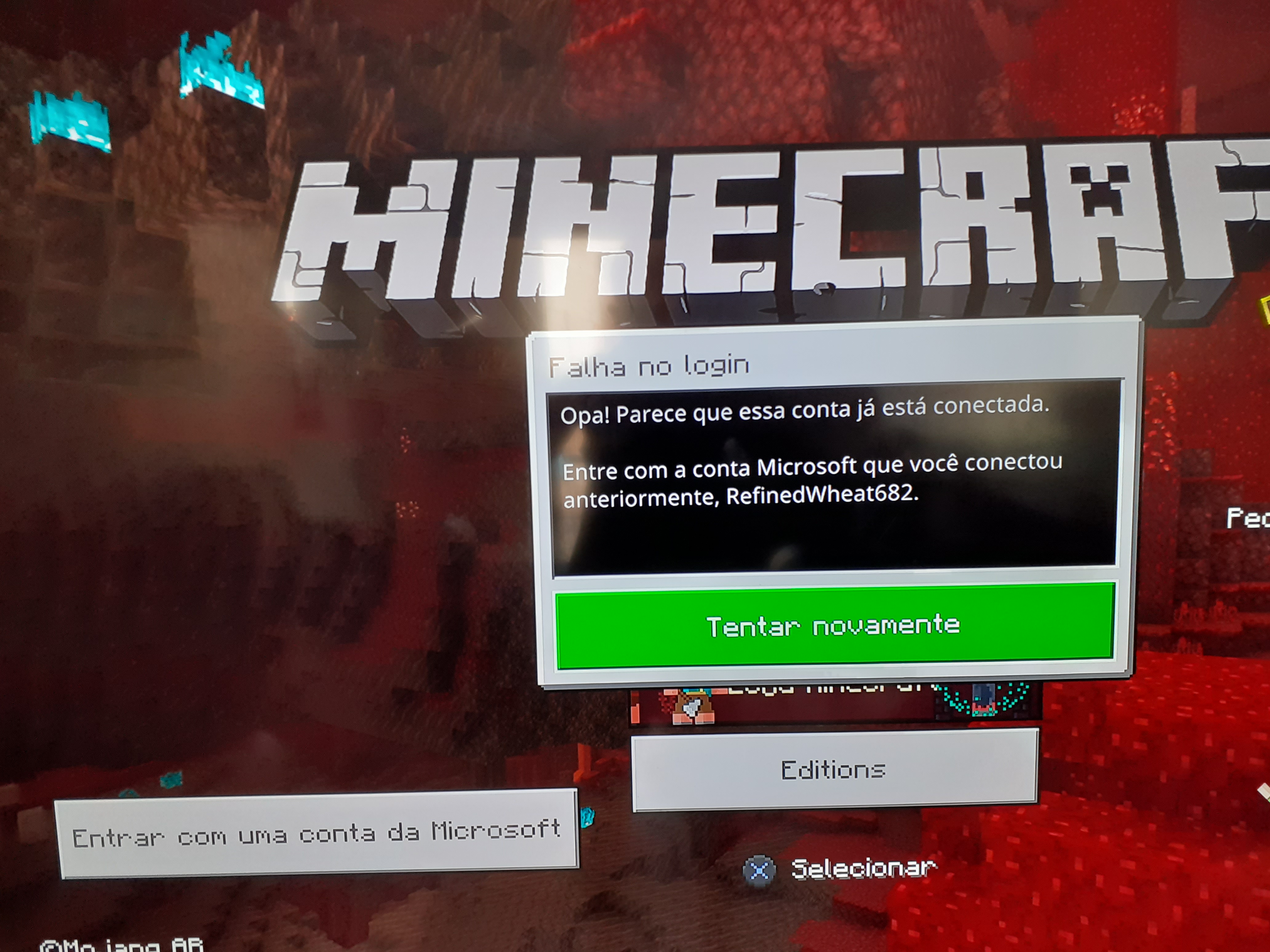 Vai jogar Minecraft? Agora precisa de uma conta da Microsoft