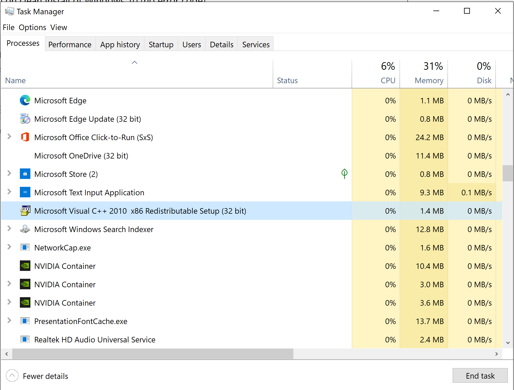 Microsoft Visual C Redistributable 10 Installer Won T Microsoft Community