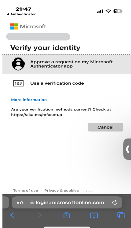 Accidental Uninstallation Microsoft Authenticator And Cannot Login ...