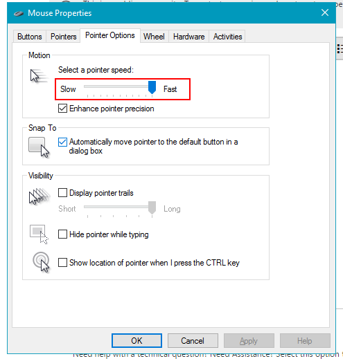 Why does my mouse settings keep getting reset from time to time 