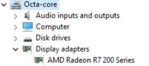 Amd radeon r7 200 online series drivers windows 10