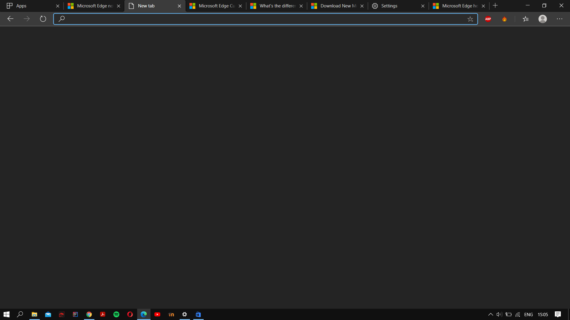 microsoft edge browser not working