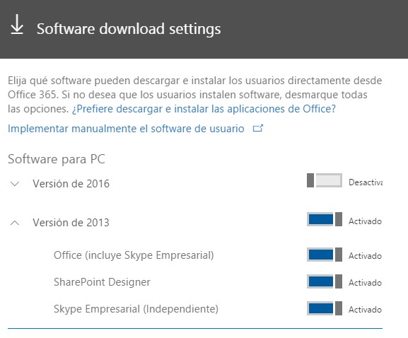 Office 2013 - Deshabilitar actualización a Office 2016. - Microsoft  Community