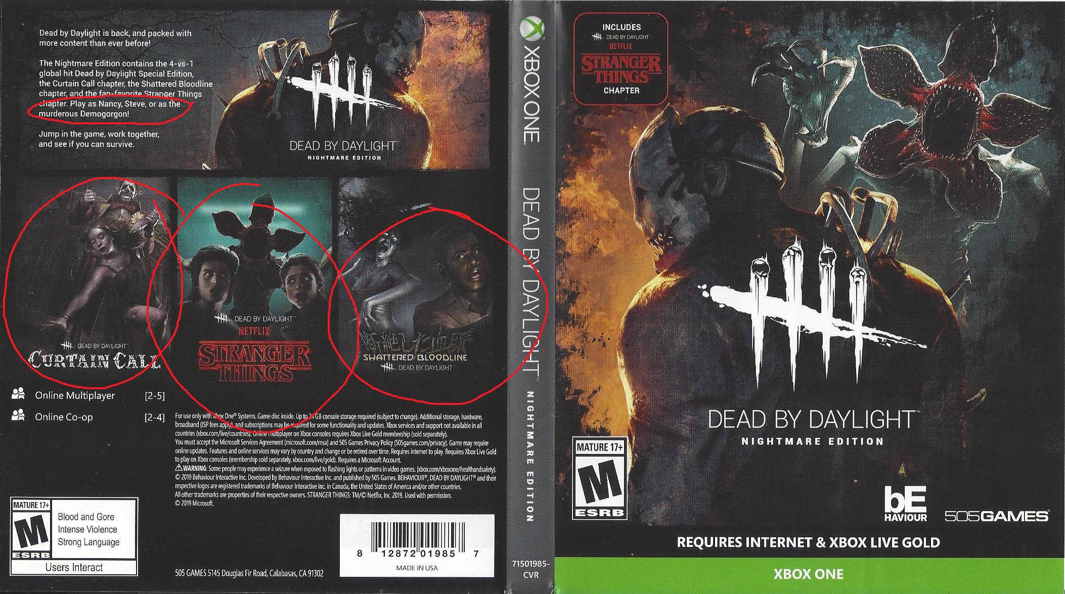 Dead by daylight nightmare edition xbox