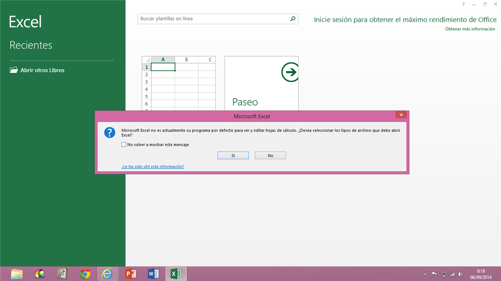 como selecciono los programas de office 2013 como editores principales -  Microsoft Community