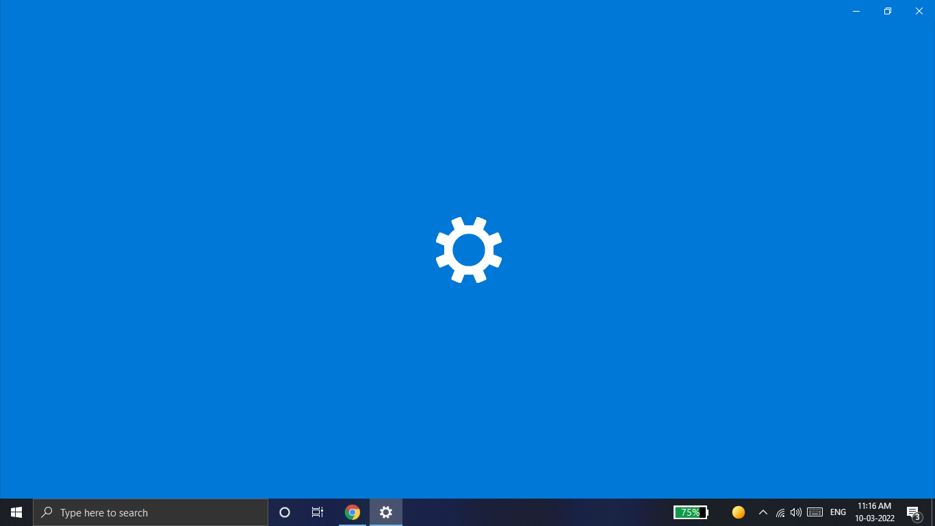 Can't open settings in windows 10. - Microsoft Community