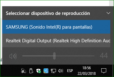 Windows 10 Audio Digital (HDMI), Dispositivo de High Microsoft
