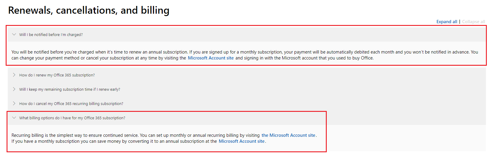 Image Result For Recurring Monthly Charges All Prefixed With Msft E