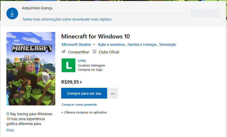 Minecraft como baixar minecraft quase pago