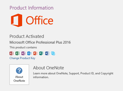 Microsoft Office 360 Pro Plus.