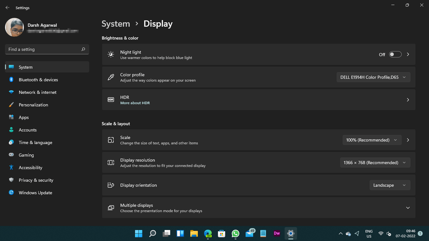 No Brightness adjust bar visible on screen - Microsoft Community