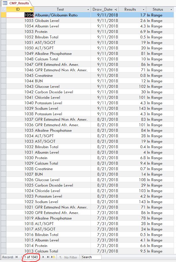 Access 2016 Query Not Returning All Rows Microsoft Community