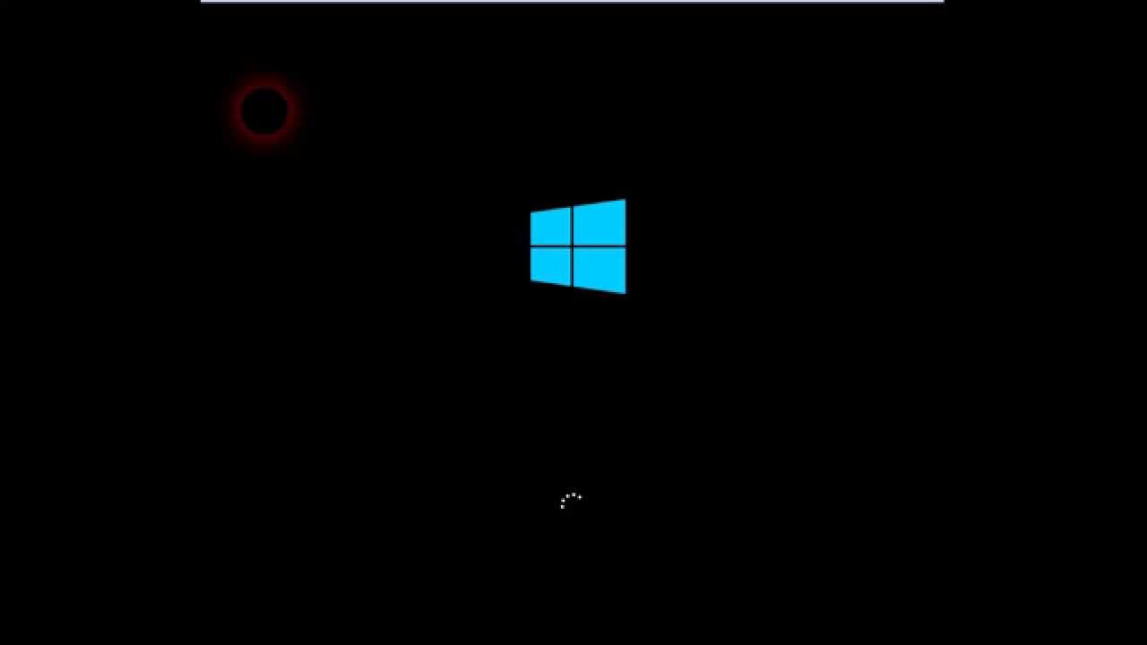 Veränderter Bootscreen nach Windows 10 Pro. Cleaninstall