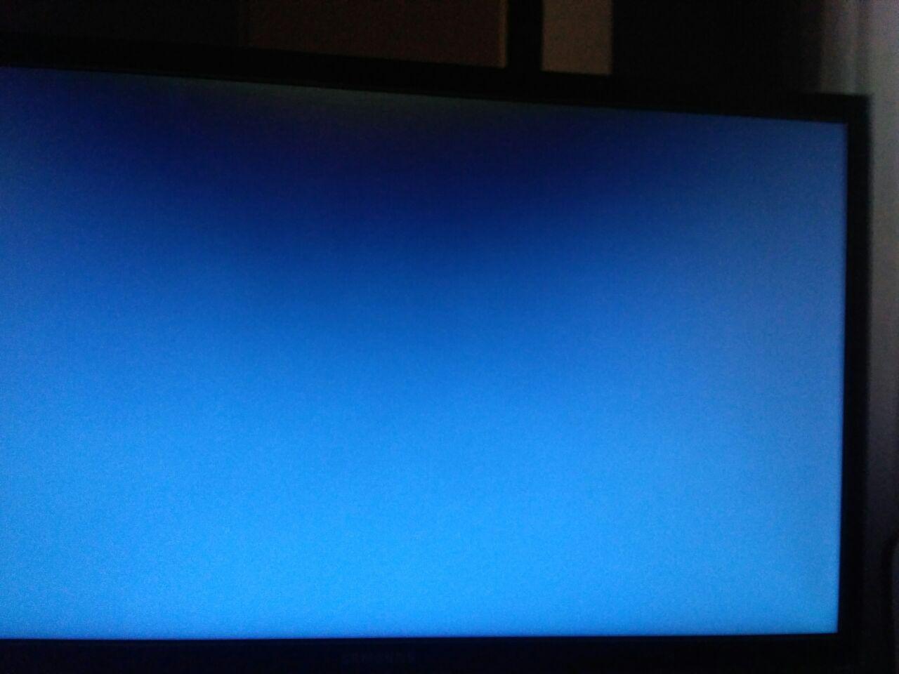 Blank Blue Screen - Community