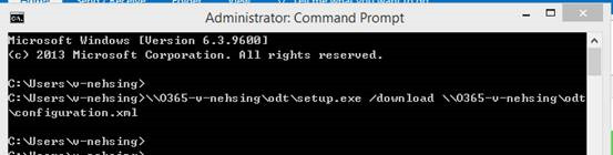 Getting An Error 0 1008 0 While Deploy Office 365 Using Odt Microsoft Community