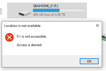 Cannot Access Data On Second Hard Disk (former System Drive ...