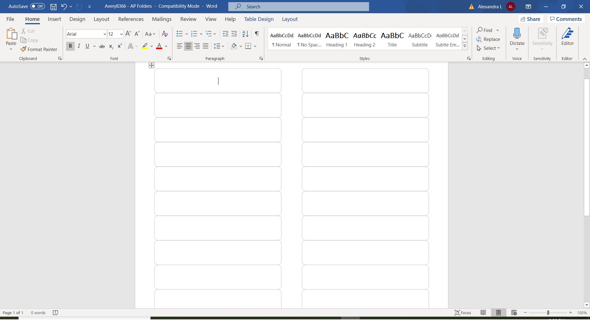 How To Print Avery Labels In Word 365 Printable Form Templates And 