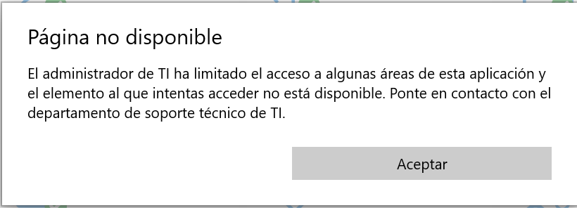 El Administrador De TI Ha Limitado El Acceso... - Microsoft Community