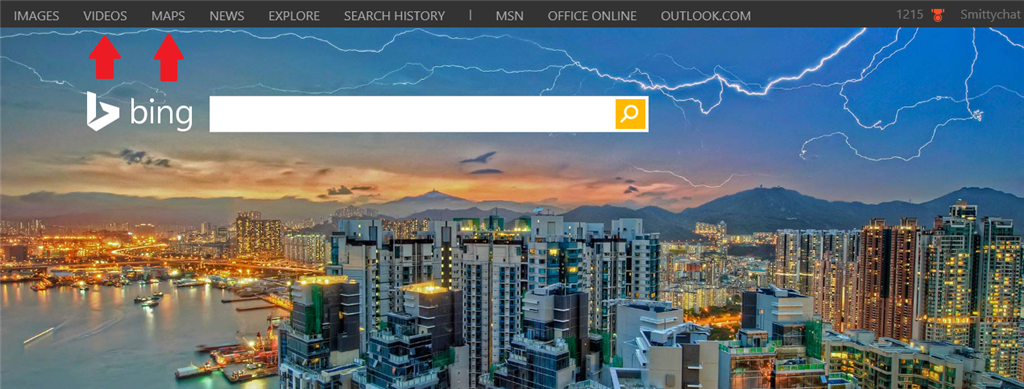 Why Bing Do Not Show "video" In Search Portal - Microsoft Community