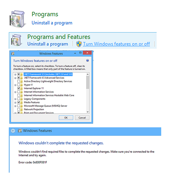 Unable to install netframework 3 5 microsoft community