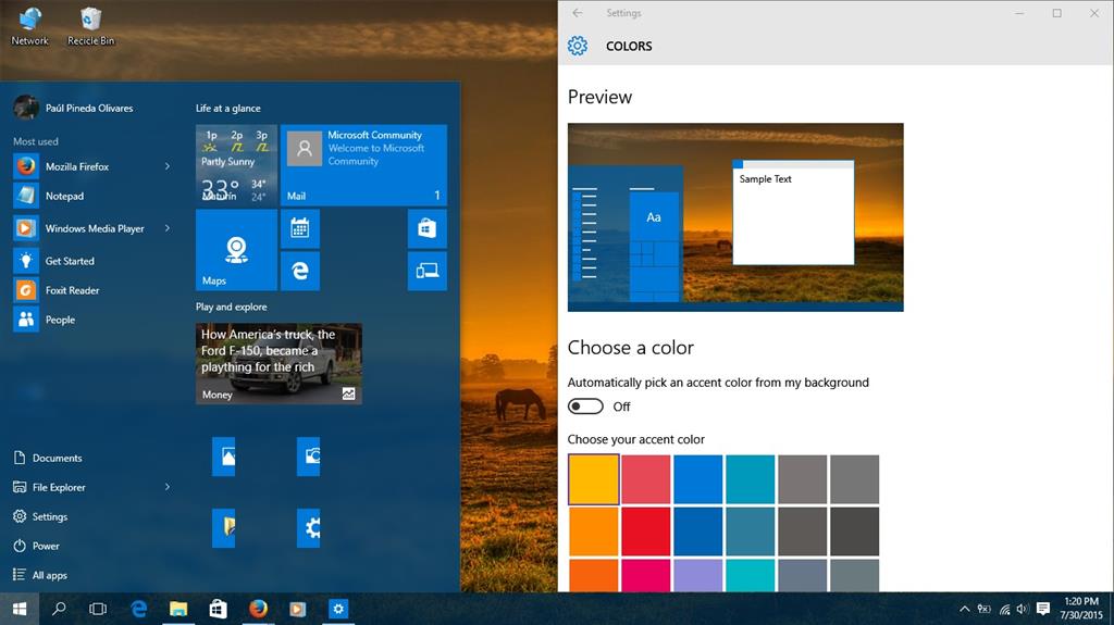 Bạn muốn đổi màu nền các ứng dụng trên Start menu trên Windows 10 20H2? Đừng bỏ qua hình ảnh liên quan để biết cách thực hiện đơn giản và nhanh chóng!