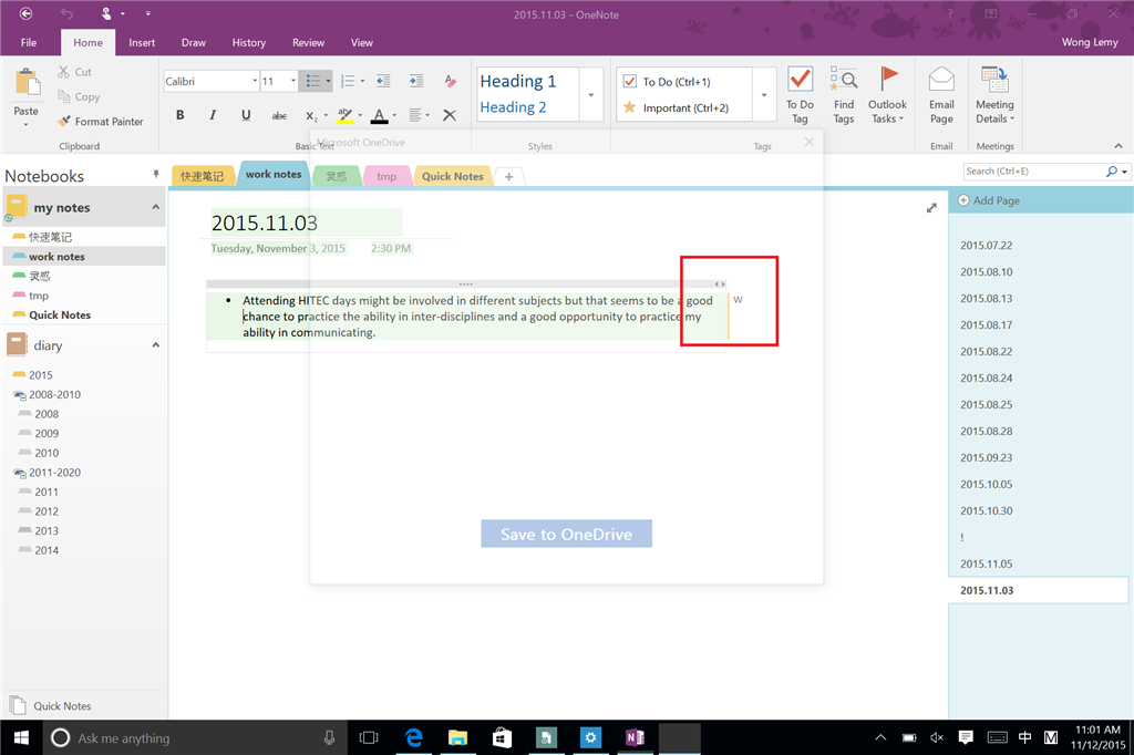 How to modify user tags in onenote - Microsoft Community