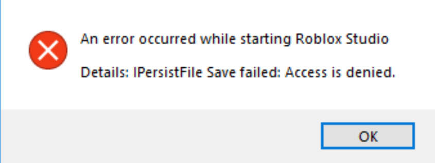 I Am Not Sure What This Means Microsoft Community - roblox studio failed to save