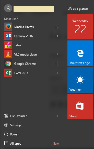 Tự tùy chỉnh màu nền của Start menu sẽ giúp bạn có một giao diện hoàn toàn khác biệt trên Windows