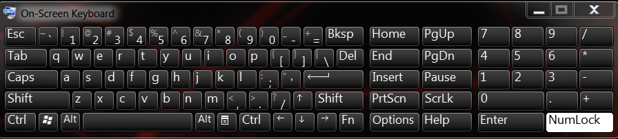 Cannot Find Keyboard Menu Windows On Screen Keyboard - Microsoft Community