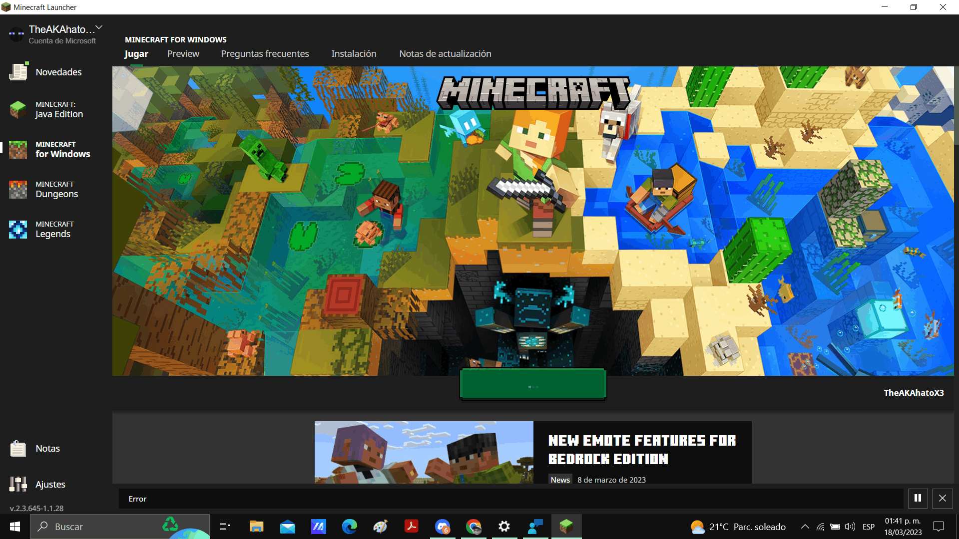 Descargar Minecraft Gratis: Launcher para PC