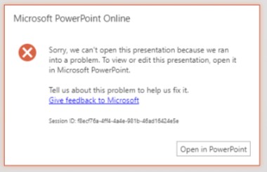 PowerPoint Not Opening - Microsoft Community